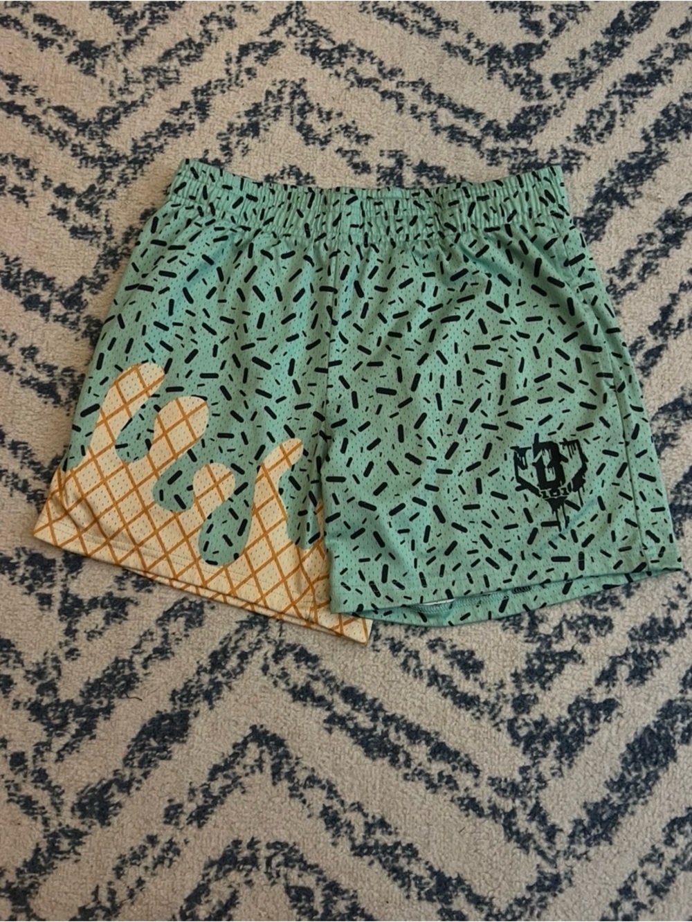 Baseball Lifestyle 101 Mint Shorts